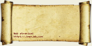 Miljana Đaković vizit kartica